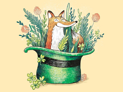 Irish Fox 2d animal character fox illustration nature photoshop