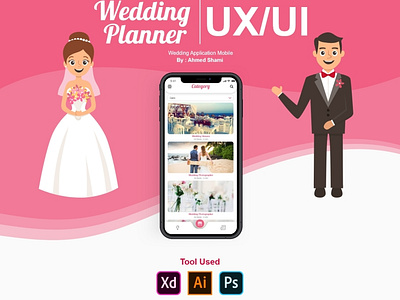 Wedding Planner Mobile Application UX UI