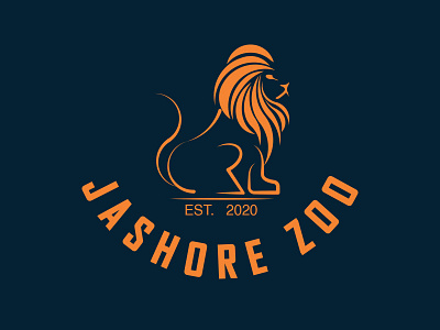 Logo Design For "Jashore Zoo" branding branding design corporate design design illustration logo logo design minimal minimal design vector