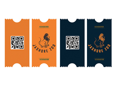 Ticket Design For Jashore Zoo