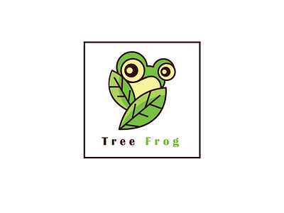 Logo Concept for Tree Frog