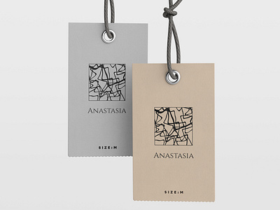 "Anastasia" brand logo design