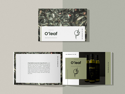 Visual Guideline of "o'leaf Extra Virgin Olive Oil"