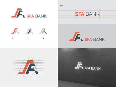 Logo Design for "SFA BANK"