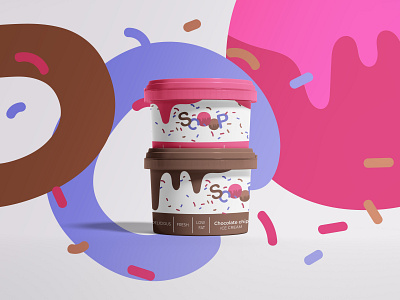 Scoop Ice Cream Logo Design branding branding design corporate design design icecream illustration logo logo design minimal minimal design typography vector