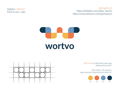 Wortvo Logo Design