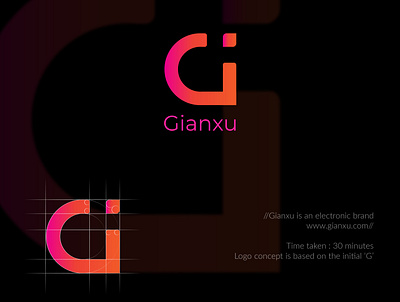 Gianxu Logo Design branding branding design corporate design design illustration logo logo design minimal minimal design typography vector