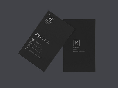 Minimal Business Card Design branding branding design business card corporate business card corporate design design minimal minimal design