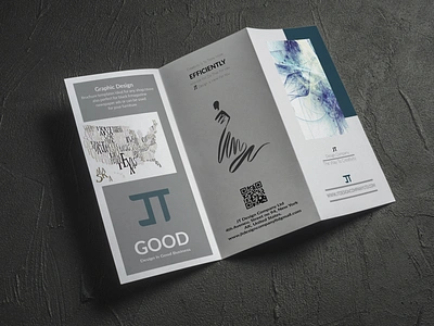 Tri-fold Brochure Design branding branding design corporate design design illustration minimal minimal design vector