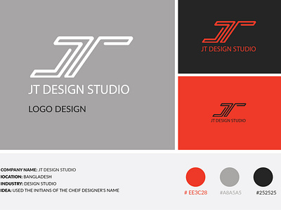 Logo Design for JT Design Studio