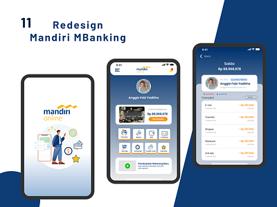 Redesign Mandiri Mbanking