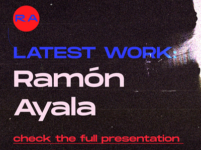 Ramón Ayala + More Shots branding design duotone illustration logo typography ui uiux ux vector web webdesign