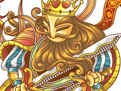 King Of Spades illustration king of spades vector