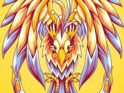 Phoenix commission graphicdesign greekmythology illustration illustrator phoenix vector