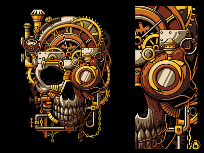 Steampunk Skull