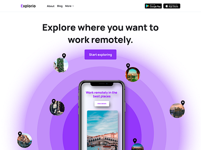 Explorio | Work remotely in the best places