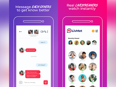 UI Design for a dating app