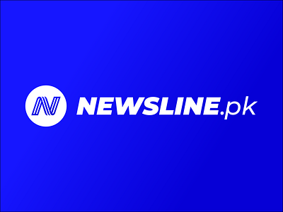 Logo Branding for a web news media newsline.pk