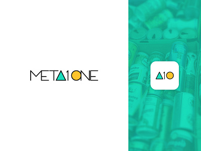MetaOne Minimalistic Logo design | Brand identity design