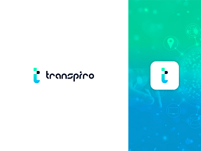 T Lettermark Logo design (Transpiro) | Brand identity design