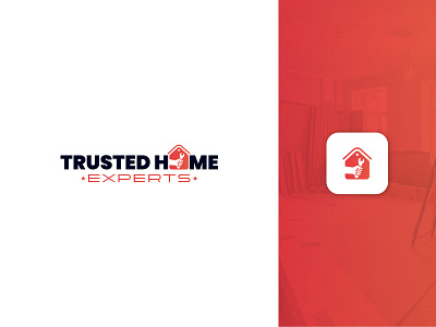 Trusted Home Experts Combination Logo Design | Brand identity de