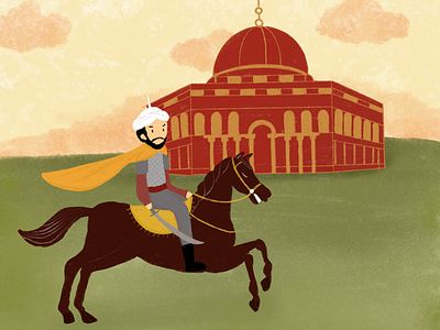 Al Aqsa artworks books digitalarts digitalpainting illustration illustrator peoject