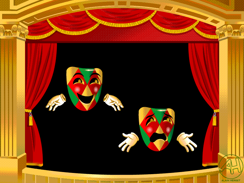 theatre animation by Alain Herbet on Dribbble