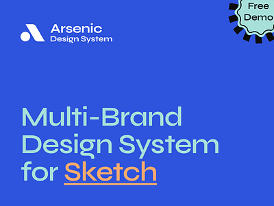 Arsenic Design System arsenic brand branding design design system figma sketch system ux xd