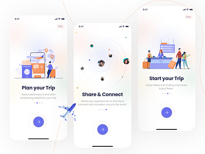 Travel App Onboarding