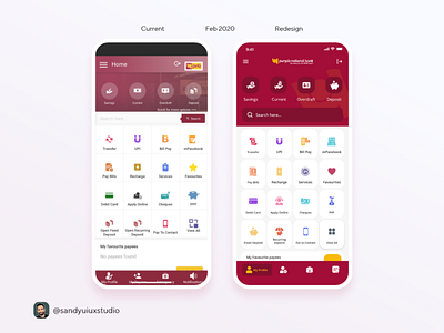 PNB Mobile App Redesign Concept