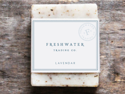 Soap Wrap bar soap erin waineo freshwater logo michigan packaging soap wrap