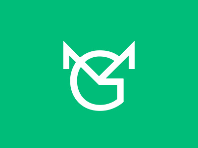 MG Icon apparel cat geometric icon logo mg michigan modern simple traverse city typography