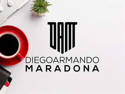 Diego Armando Maradona argentina brand branding company company logo corporatedesign football graphicdesign icon legend logo logodesign logotype maradona mark marketing monogramlogo monogrampixel rip sale