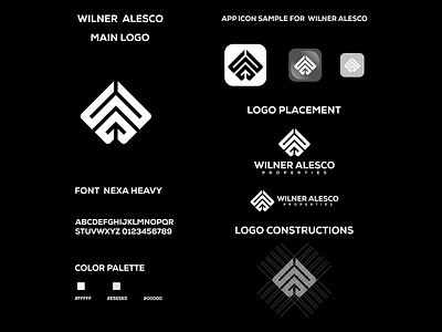 WILNER ALESCO 3d animation awesome branding company company logo corporatedesign design dubai graphic design illustration logo logodesign london monogramlogo monogrampixel motion graphics ui