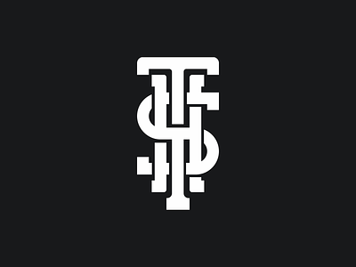 THS monogram logo branding company company logo corporatedesign design illustration logo logodesign mnogrampixel monogramlogo