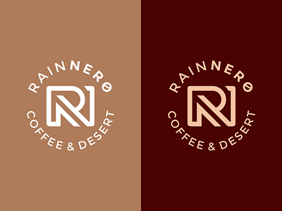 "RN" RAINERO bistro branding cafe clothing coffee company company logo consulting corporatedesign design dessert illustration law lawfirm logo logodesign monogrampixel realestate realtor resto