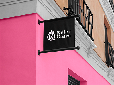 K+Q Killer Queen beauty branding clothing company company logo consulting corporatedesign design illustration law lawfirm logo logodesign monogrampixel realestate