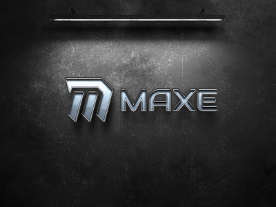 Maxe Fitness Logo Design branding clothing company company logo consulting corporatedesign design fitness gym law lawfirm logo logodesign monogrampixel realestate