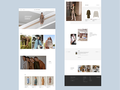E-store redesign concept clothes clothing brand estore online shop online store shop ui webdesign website