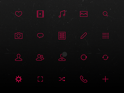 All app concept icons