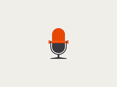 Microphone icon flat icon illustration micro microphone sketch