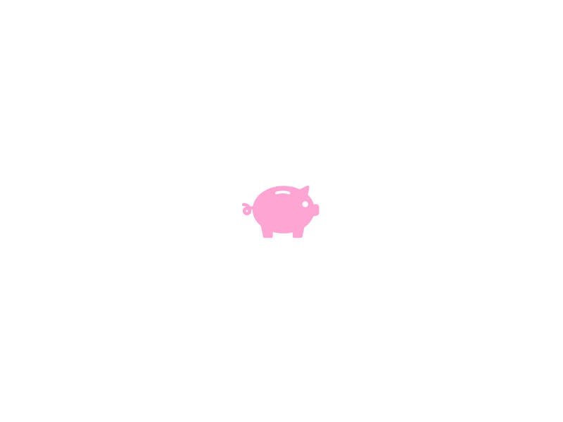 Moneybox preloader animation icon monet money moneybox pig preloader