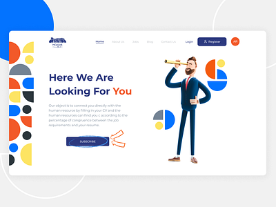 Moashr Landing page