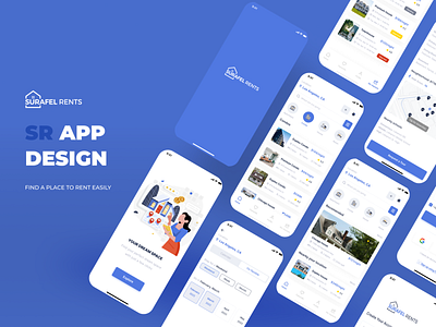 Surafel Rents app design design figma illustration prototype ui userinterface uxdesign