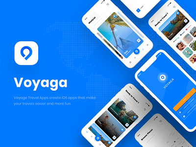 voyaga app Design app design clean modern picnic sport travel