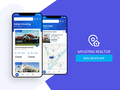 Realtor listing App Design