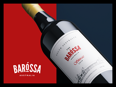 barossa wine label design