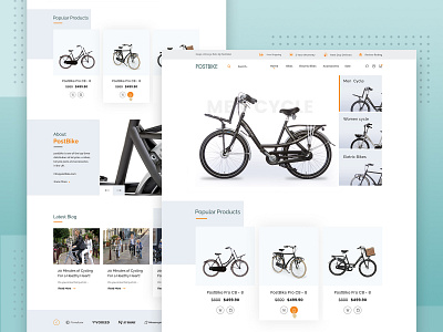 Postbike Web Design