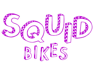 Squid Bikes Logo Variation bikes cx cyclocross el camino graphics mermaid squid squid bikes swl tornado