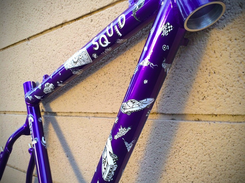 Squid Bikes: Anthony Clark Pro Model squid bikes tornado mermaid swl graphics cyclocross cx squid bikes el camino